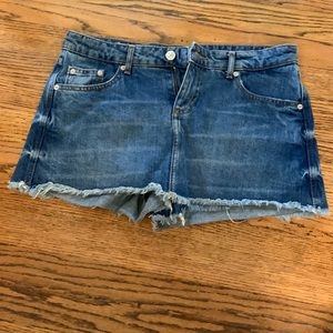 Zara jean skort size 6